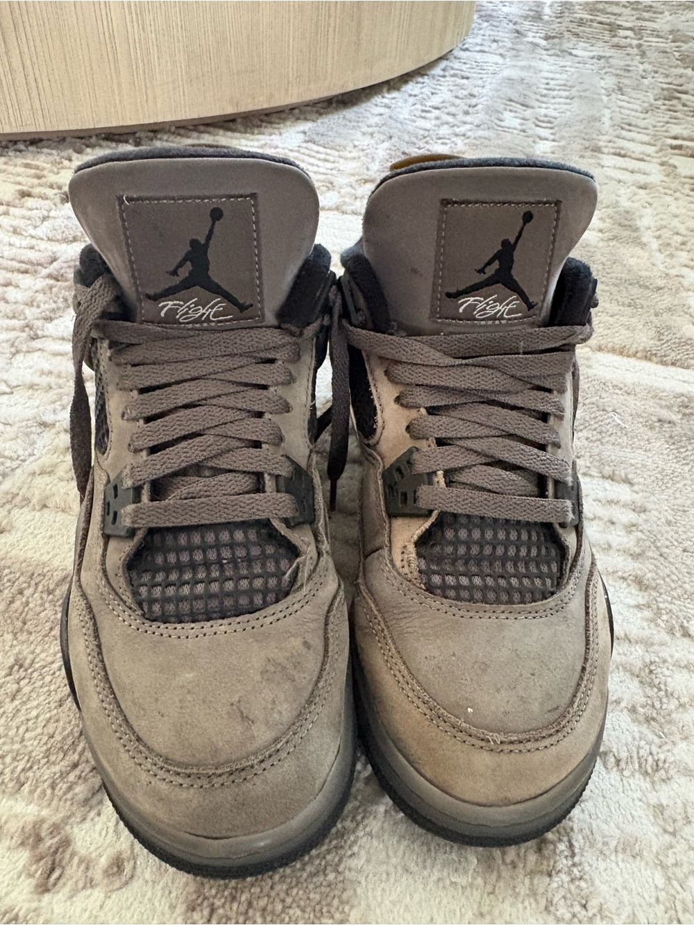 Jordan 4 Gray Suede